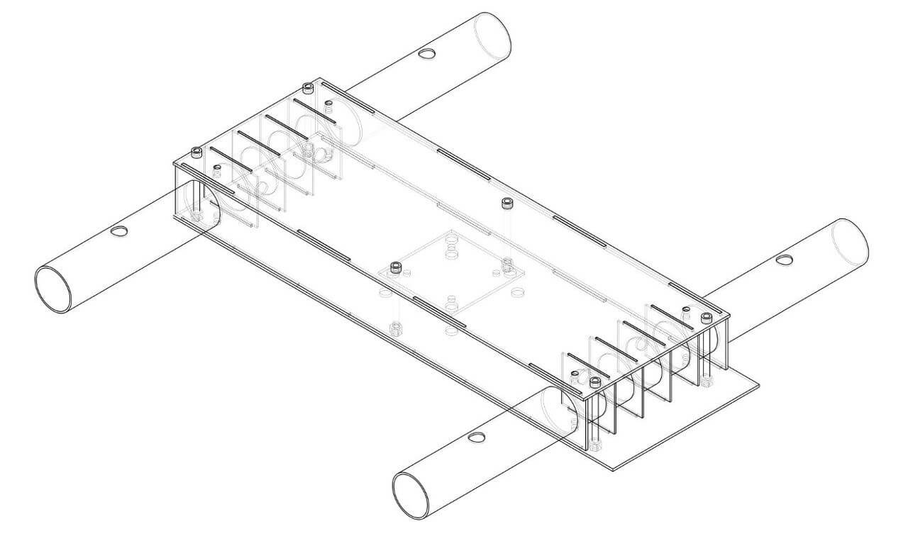 Frame CAD drawing
