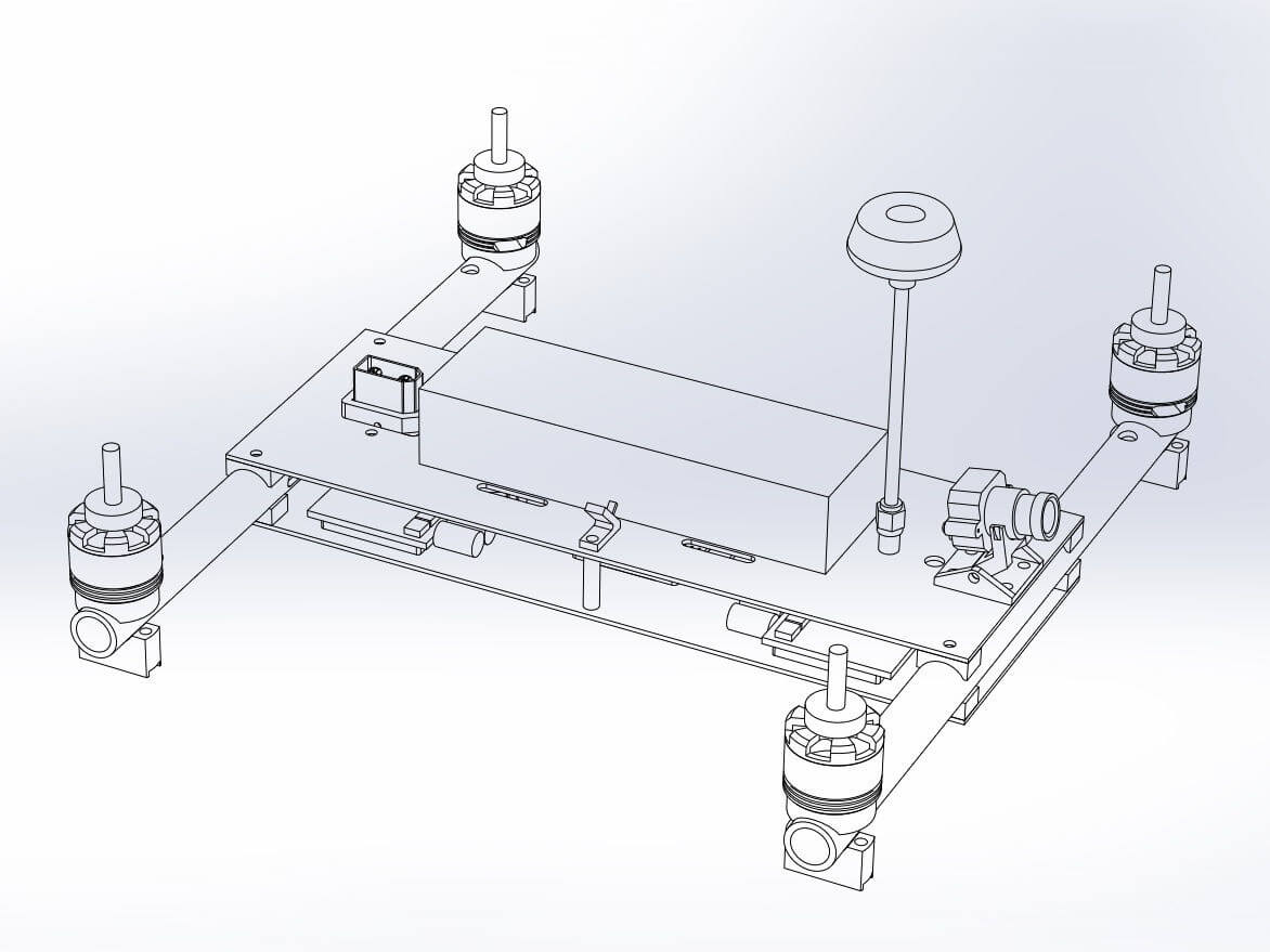 Frame CAD view