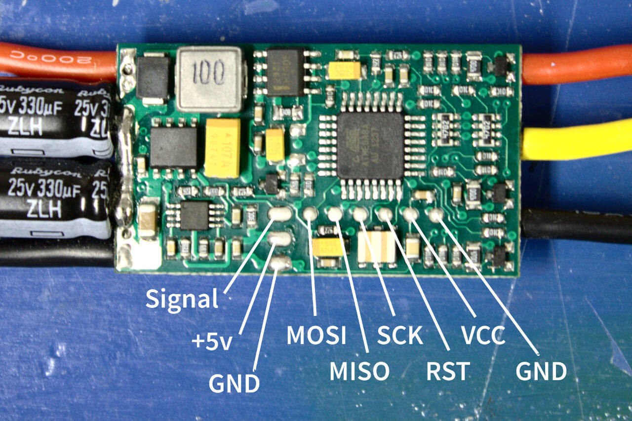 ESC pinout