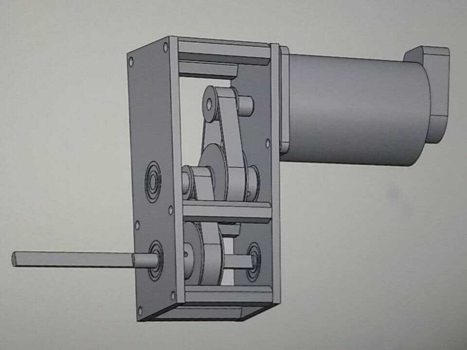 Motor Gearbox CAD